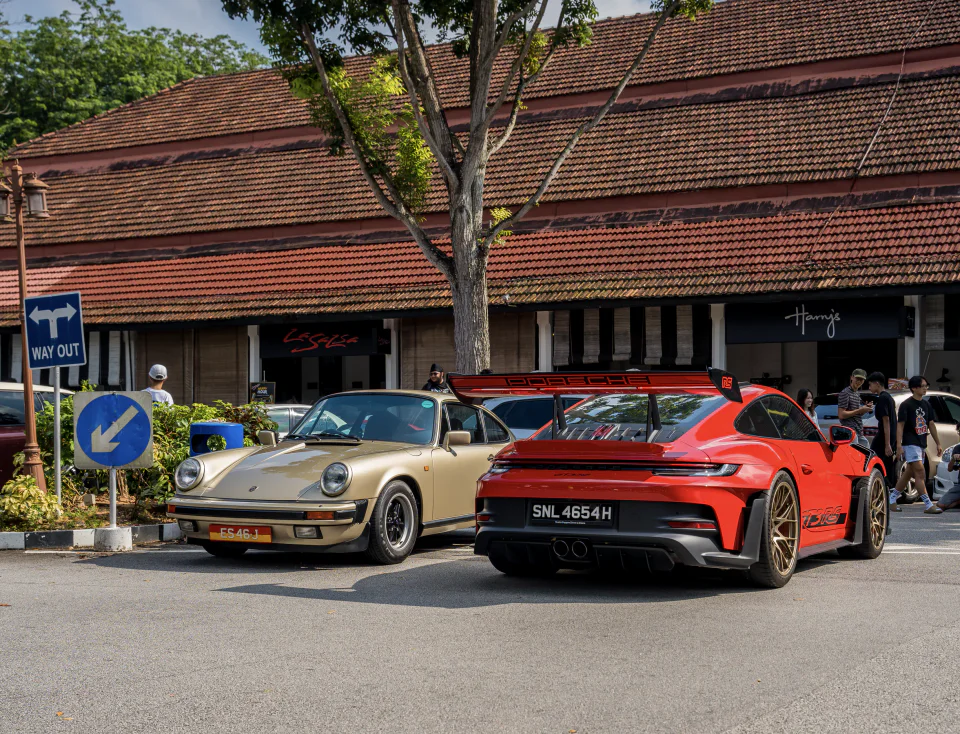 Porsche 911 Carrera Coupe & Porsche 992 GT3 RS photographed by Kieran Lim